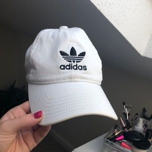 Adidas white baseball cap women